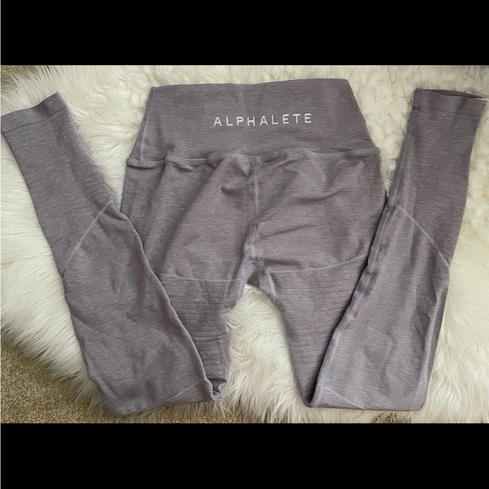 Alphalete Revival Leggings Lilac Purple